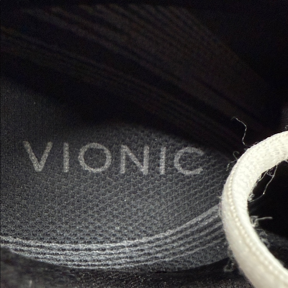 Vionic Women's Gray, Black & White Casual Sneakers - Picture 14 of 15